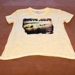 Gauze/Sheer Tee